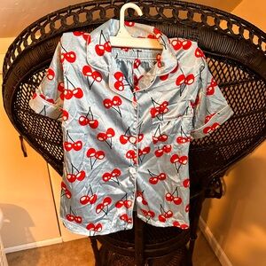 Cherry Pajama set